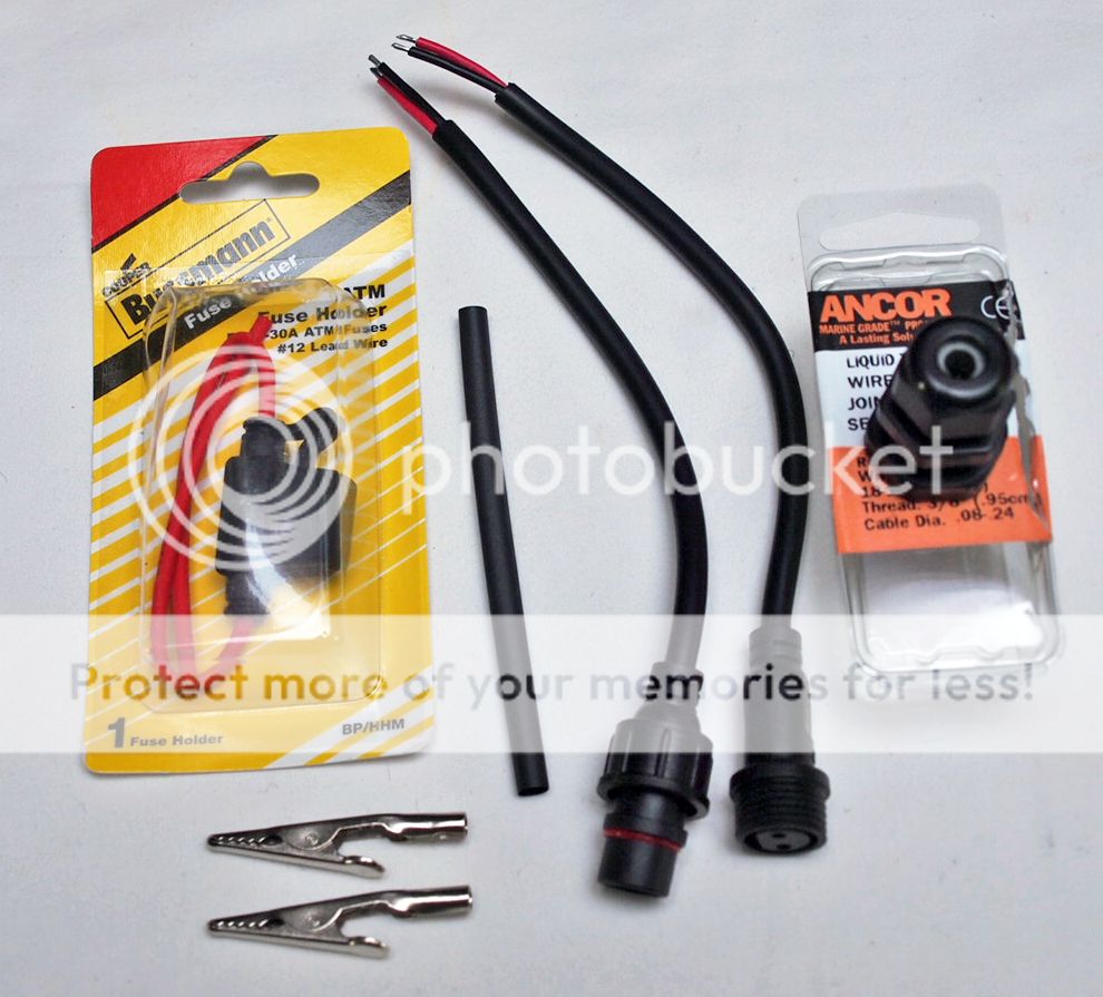 Kayak Power Supply System For Fish Finder Charger and Battery Not Included eBay